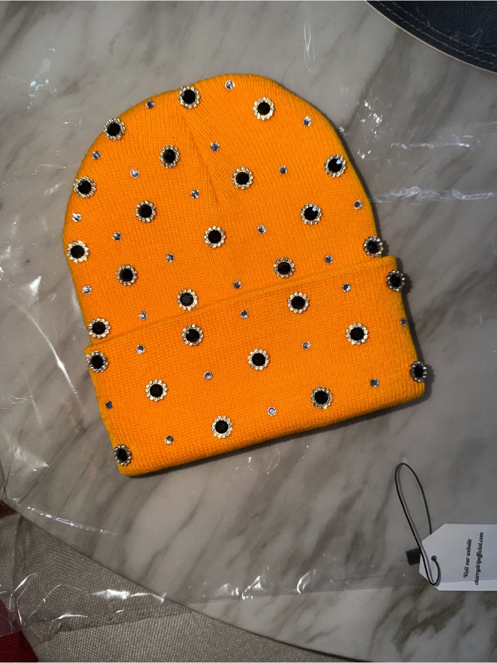 “Mango Blackout” Beanie